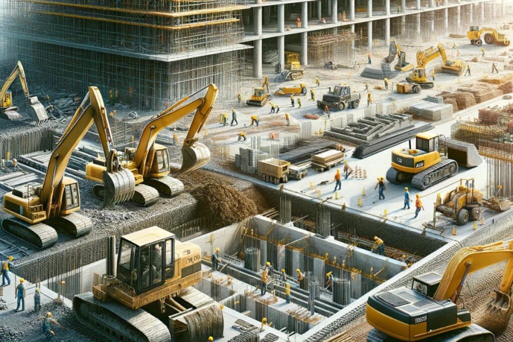 5-Du terrassement à la construction