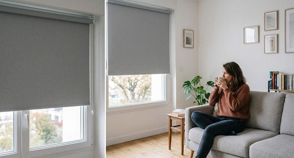 Store enrouleur jour/nuit : moduler l&rsquo;intimité et la lumière de vos pièces à vivre